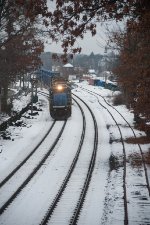 BERX 7517 waiting in the station